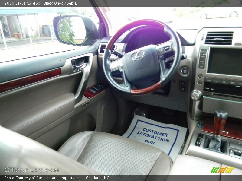 Black Onyx / Sepia 2010 Lexus GX 460
