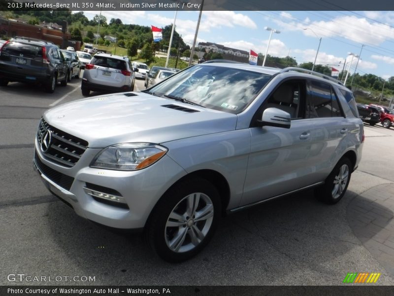 Iridium Silver Metallic / Grey 2013 Mercedes-Benz ML 350 4Matic