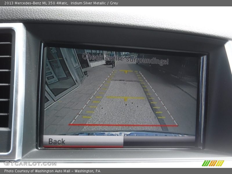 Iridium Silver Metallic / Grey 2013 Mercedes-Benz ML 350 4Matic