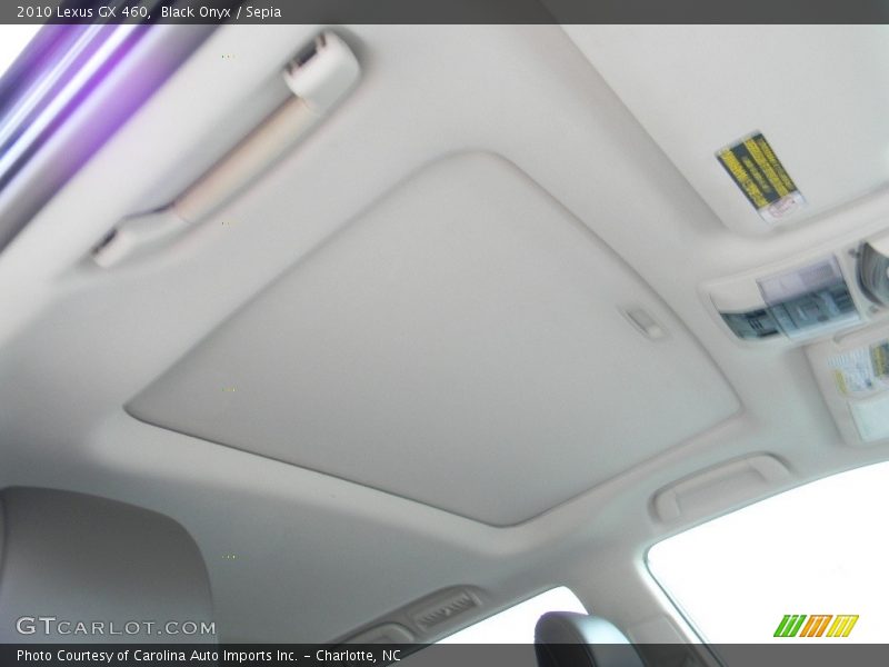 Black Onyx / Sepia 2010 Lexus GX 460