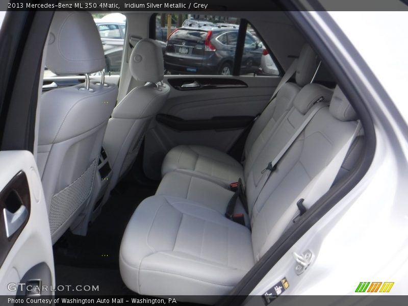 Iridium Silver Metallic / Grey 2013 Mercedes-Benz ML 350 4Matic