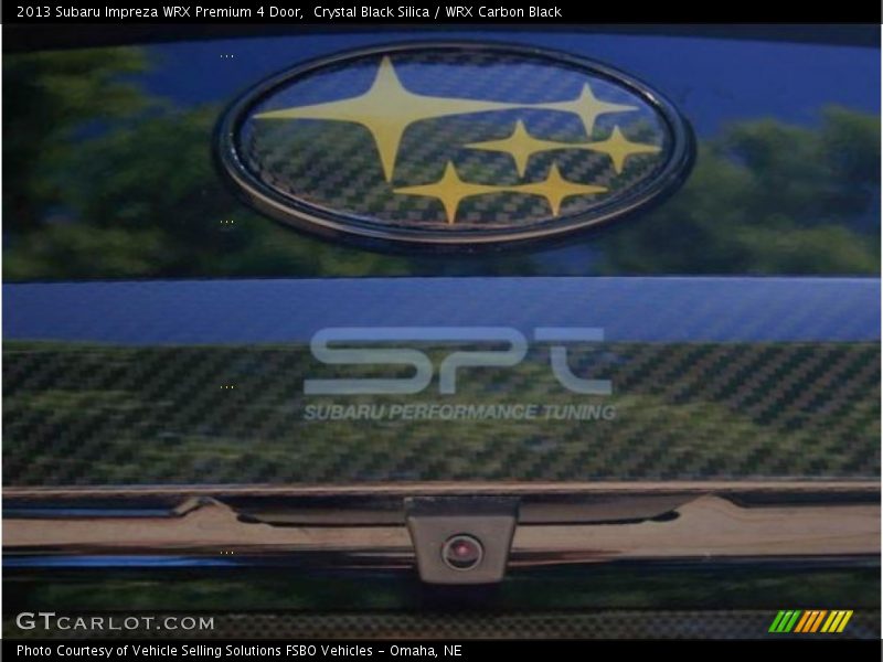 Crystal Black Silica / WRX Carbon Black 2013 Subaru Impreza WRX Premium 4 Door