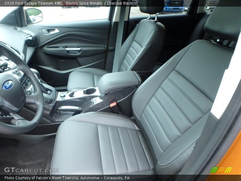 Electric Spice Metallic / Charcoal Black 2016 Ford Escape Titanium 4WD