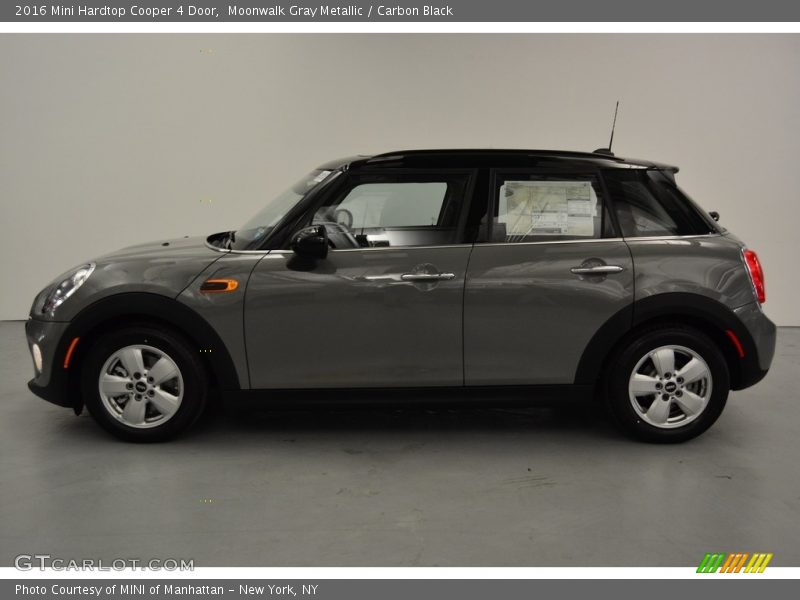 Moonwalk Gray Metallic / Carbon Black 2016 Mini Hardtop Cooper 4 Door