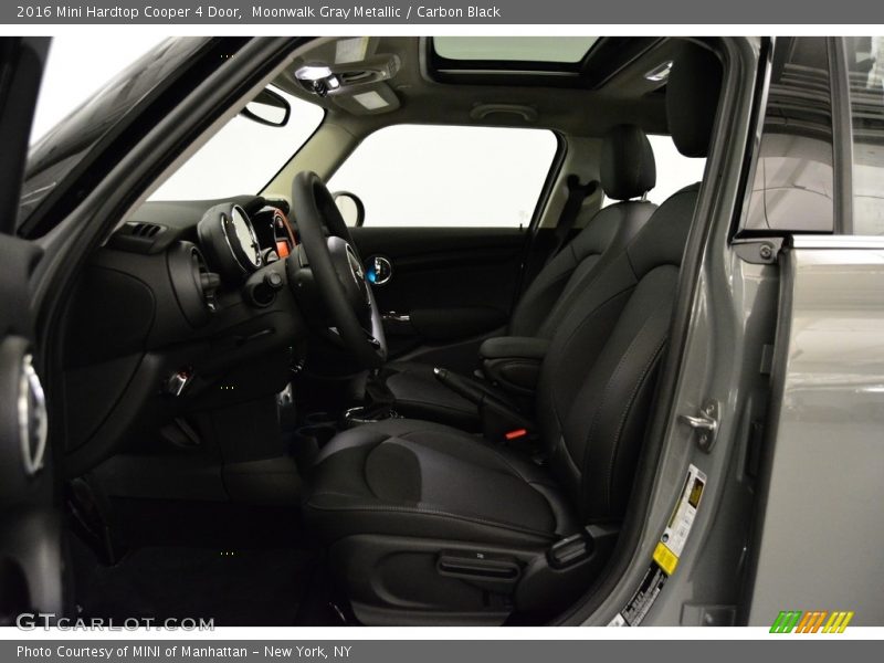 Moonwalk Gray Metallic / Carbon Black 2016 Mini Hardtop Cooper 4 Door