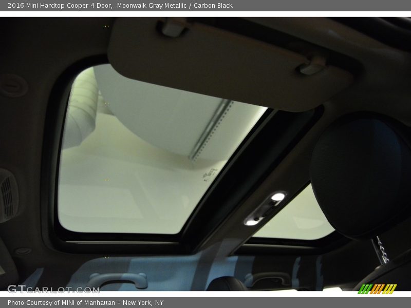 Moonwalk Gray Metallic / Carbon Black 2016 Mini Hardtop Cooper 4 Door