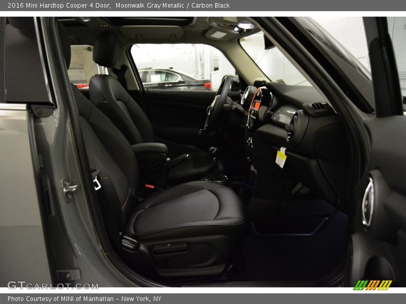 Moonwalk Gray Metallic / Carbon Black 2016 Mini Hardtop Cooper 4 Door