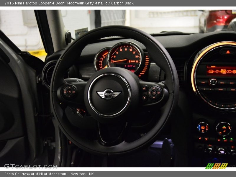 Moonwalk Gray Metallic / Carbon Black 2016 Mini Hardtop Cooper 4 Door