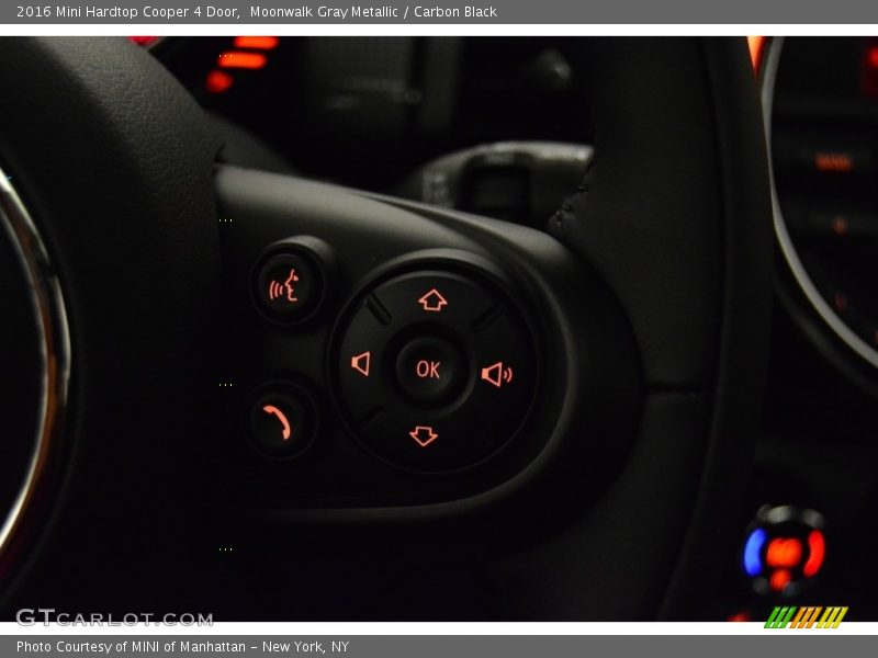 Moonwalk Gray Metallic / Carbon Black 2016 Mini Hardtop Cooper 4 Door