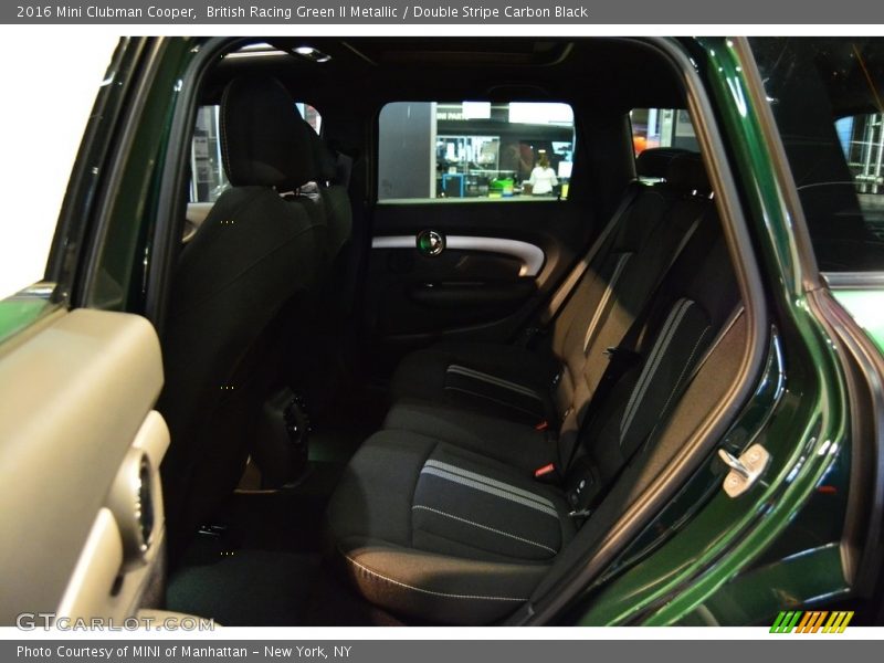 British Racing Green II Metallic / Double Stripe Carbon Black 2016 Mini Clubman Cooper