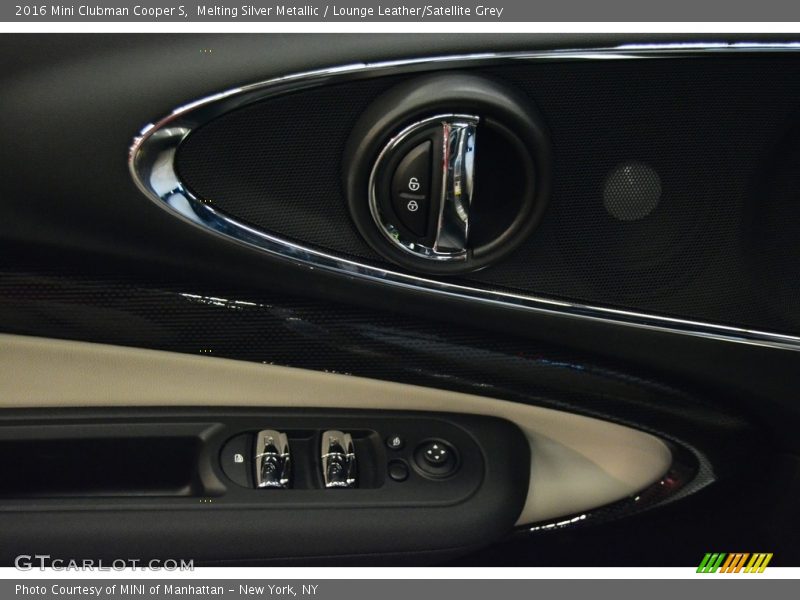 Melting Silver Metallic / Lounge Leather/Satellite Grey 2016 Mini Clubman Cooper S