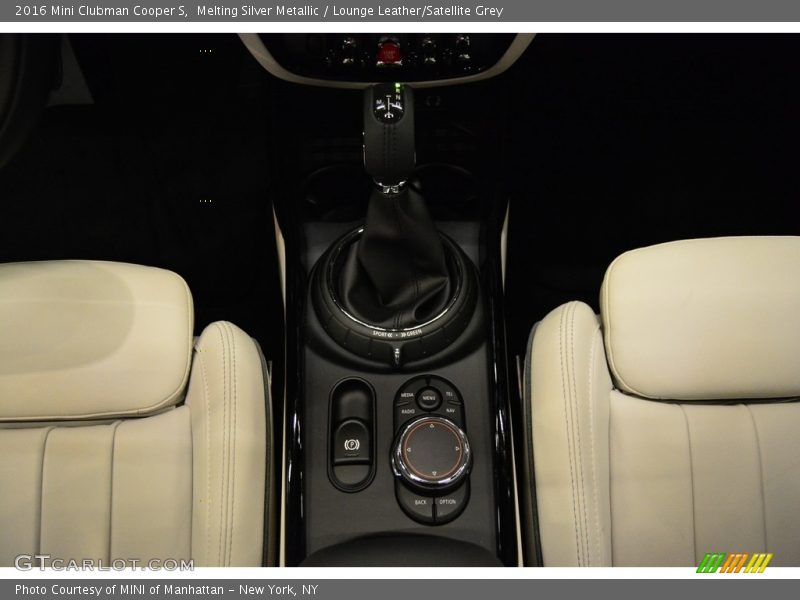 Melting Silver Metallic / Lounge Leather/Satellite Grey 2016 Mini Clubman Cooper S