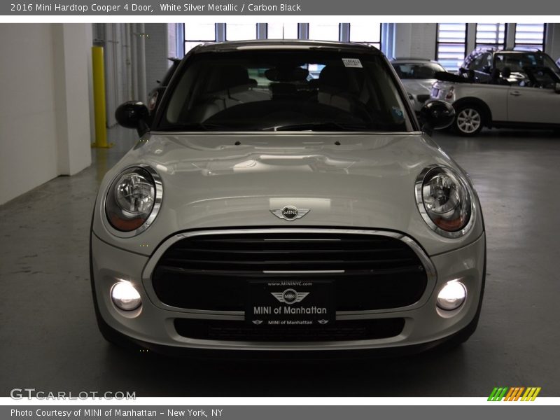 White Silver Metallic / Carbon Black 2016 Mini Hardtop Cooper 4 Door