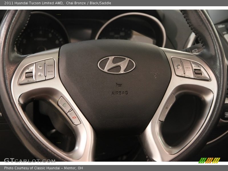 Chai Bronze / Black/Saddle 2011 Hyundai Tucson Limited AWD