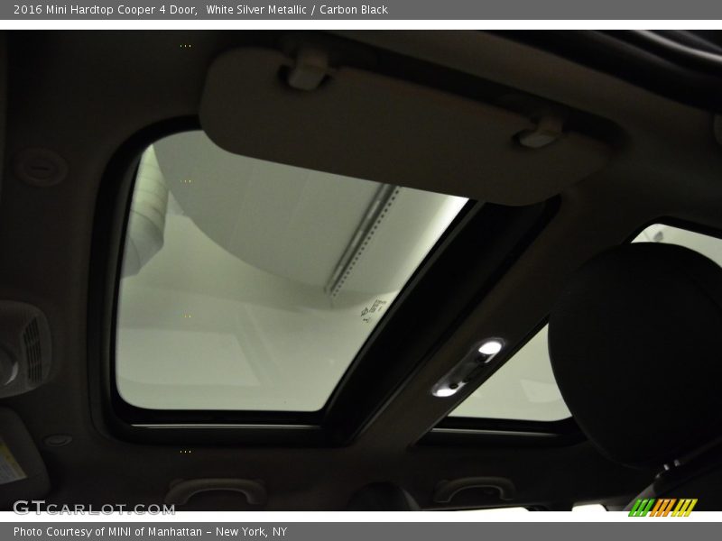 White Silver Metallic / Carbon Black 2016 Mini Hardtop Cooper 4 Door