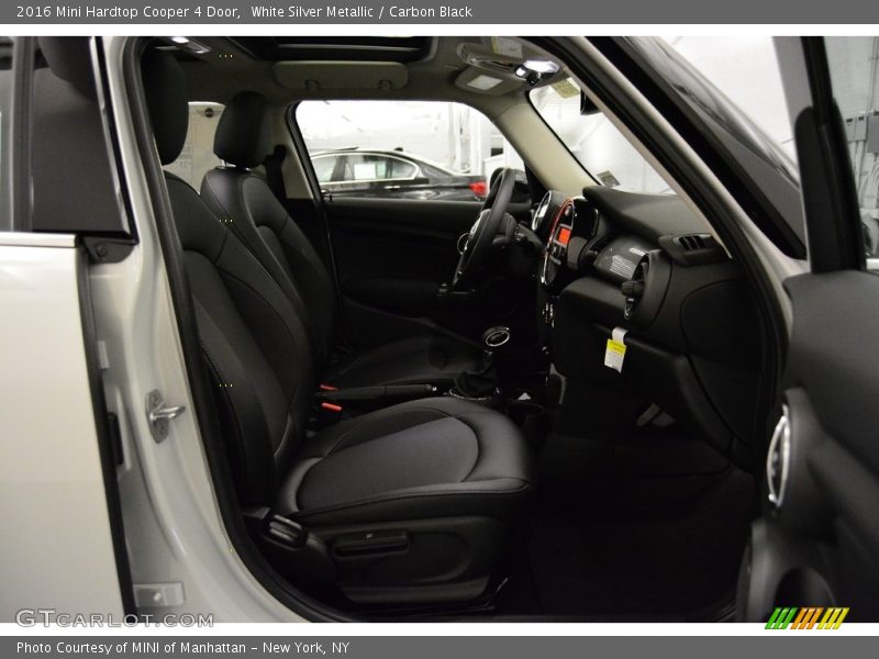 White Silver Metallic / Carbon Black 2016 Mini Hardtop Cooper 4 Door