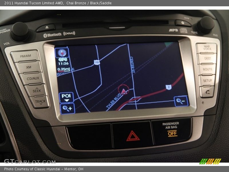 Chai Bronze / Black/Saddle 2011 Hyundai Tucson Limited AWD