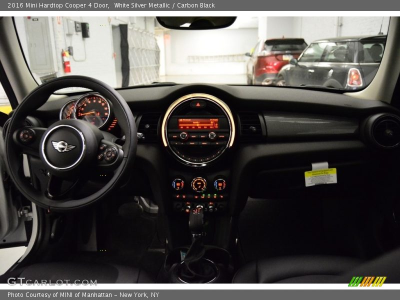 White Silver Metallic / Carbon Black 2016 Mini Hardtop Cooper 4 Door