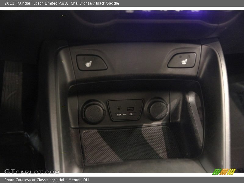 Chai Bronze / Black/Saddle 2011 Hyundai Tucson Limited AWD