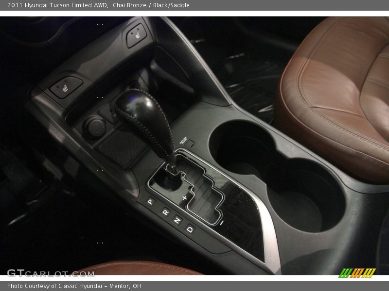 Chai Bronze / Black/Saddle 2011 Hyundai Tucson Limited AWD