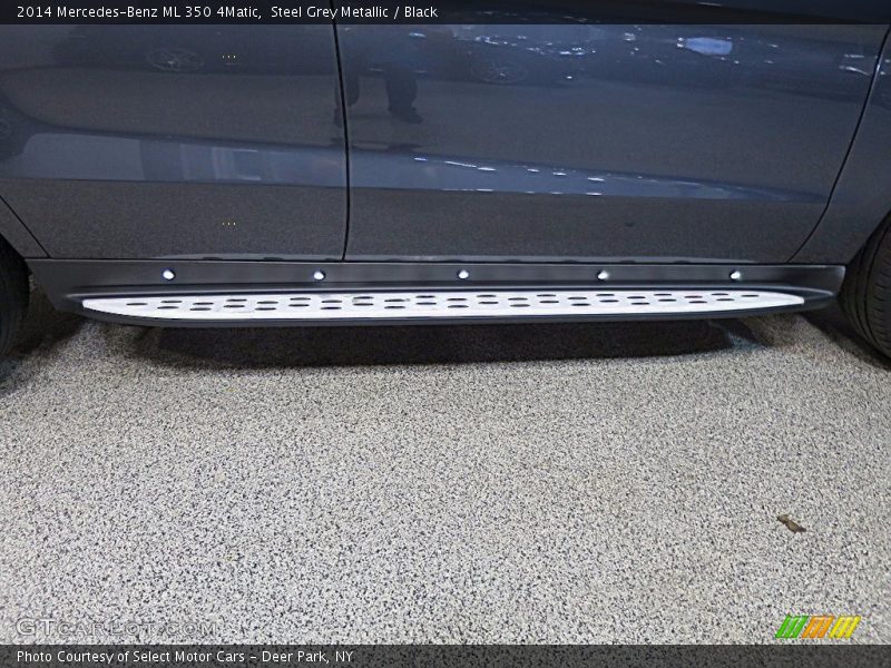 Steel Grey Metallic / Black 2014 Mercedes-Benz ML 350 4Matic