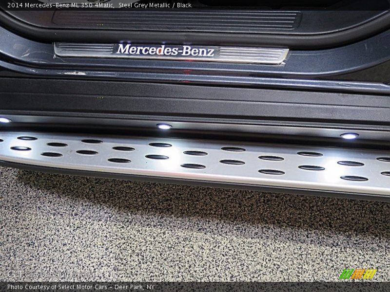 Steel Grey Metallic / Black 2014 Mercedes-Benz ML 350 4Matic