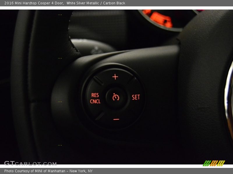 White Silver Metallic / Carbon Black 2016 Mini Hardtop Cooper 4 Door