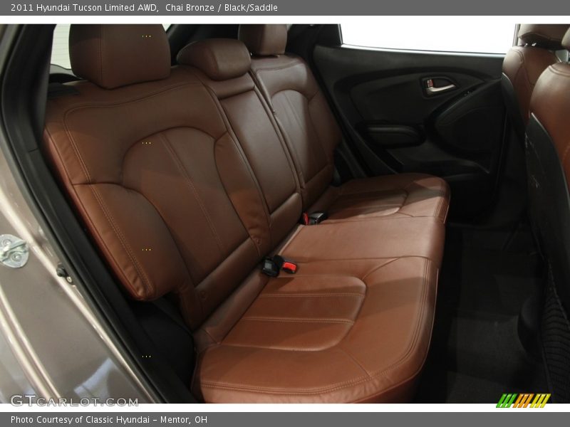 Chai Bronze / Black/Saddle 2011 Hyundai Tucson Limited AWD