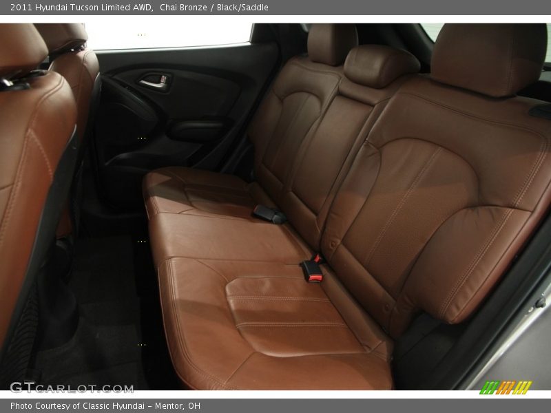 Chai Bronze / Black/Saddle 2011 Hyundai Tucson Limited AWD