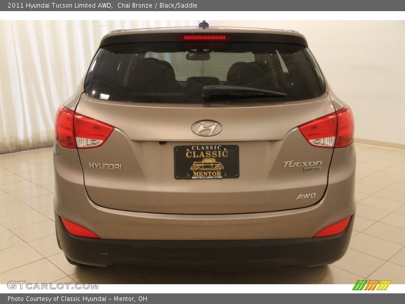 Chai Bronze / Black/Saddle 2011 Hyundai Tucson Limited AWD