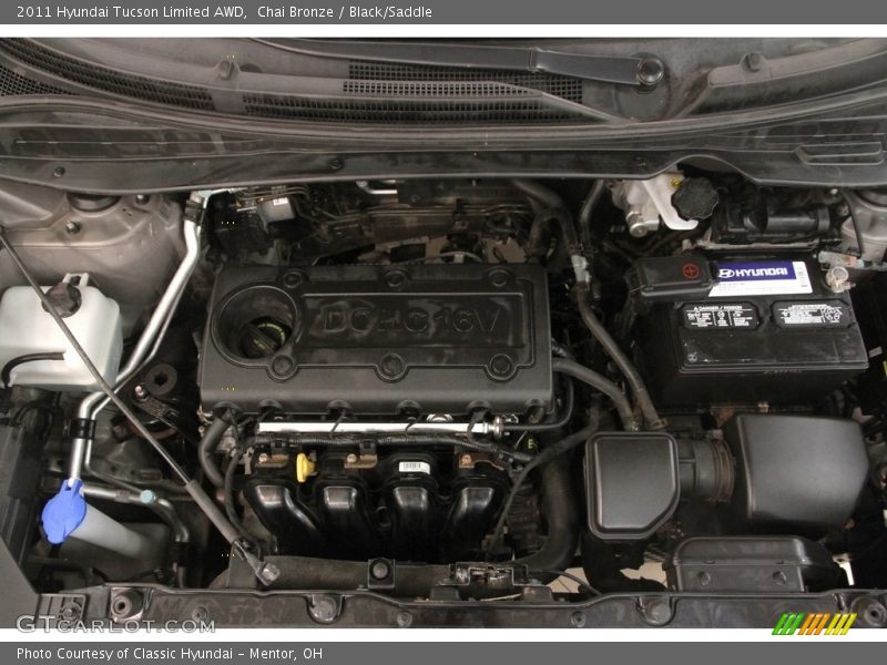 Chai Bronze / Black/Saddle 2011 Hyundai Tucson Limited AWD