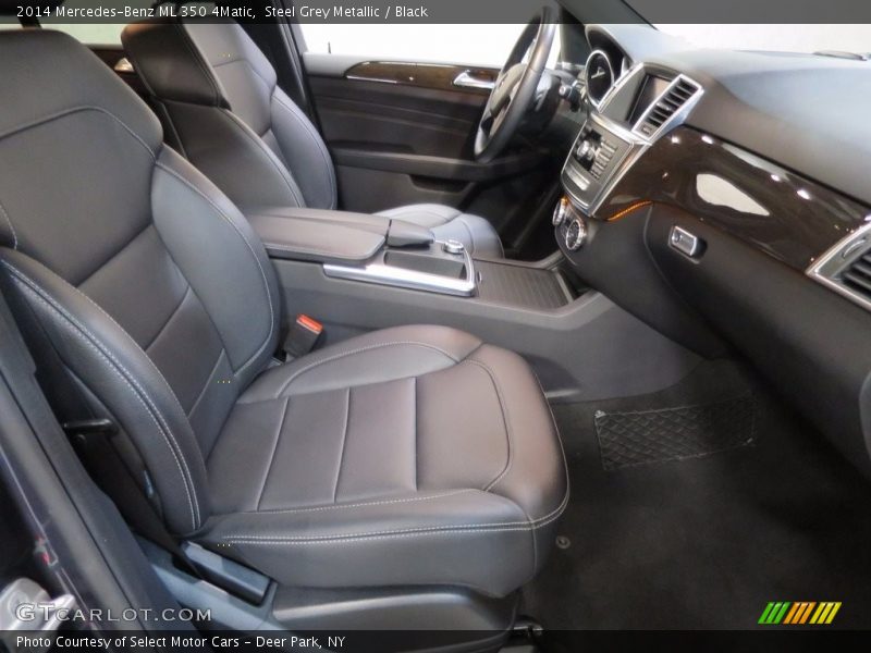 Steel Grey Metallic / Black 2014 Mercedes-Benz ML 350 4Matic
