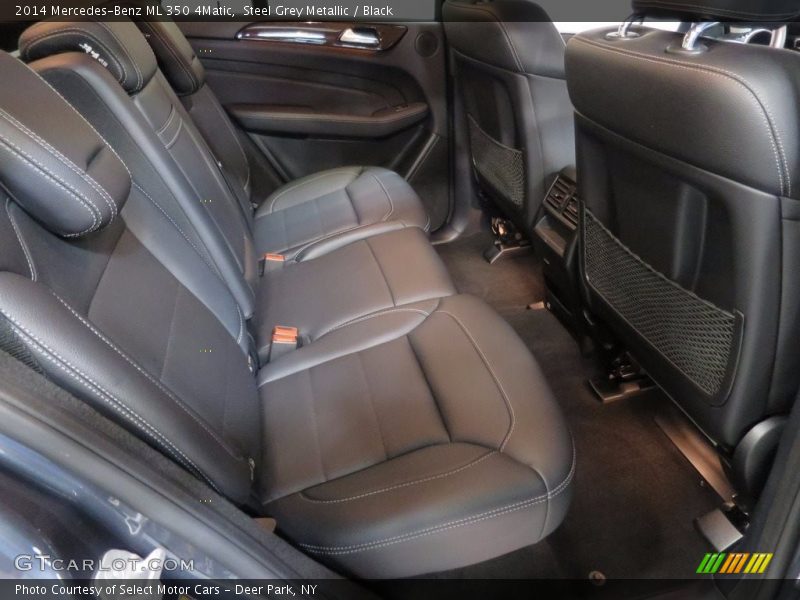 Steel Grey Metallic / Black 2014 Mercedes-Benz ML 350 4Matic