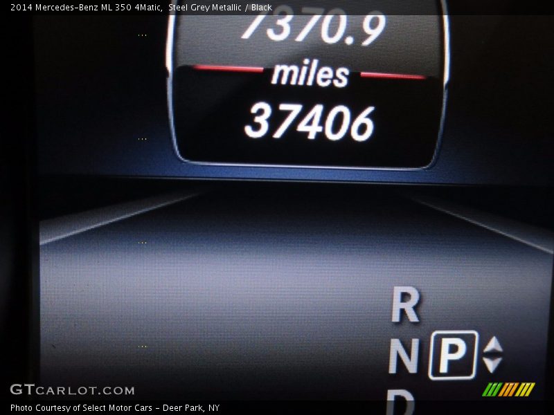 Steel Grey Metallic / Black 2014 Mercedes-Benz ML 350 4Matic