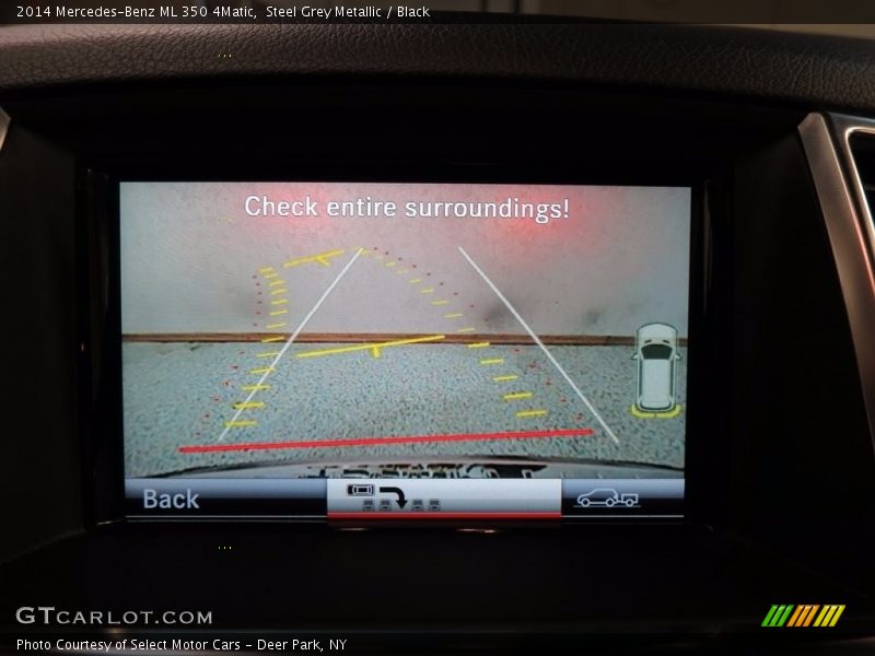 Steel Grey Metallic / Black 2014 Mercedes-Benz ML 350 4Matic