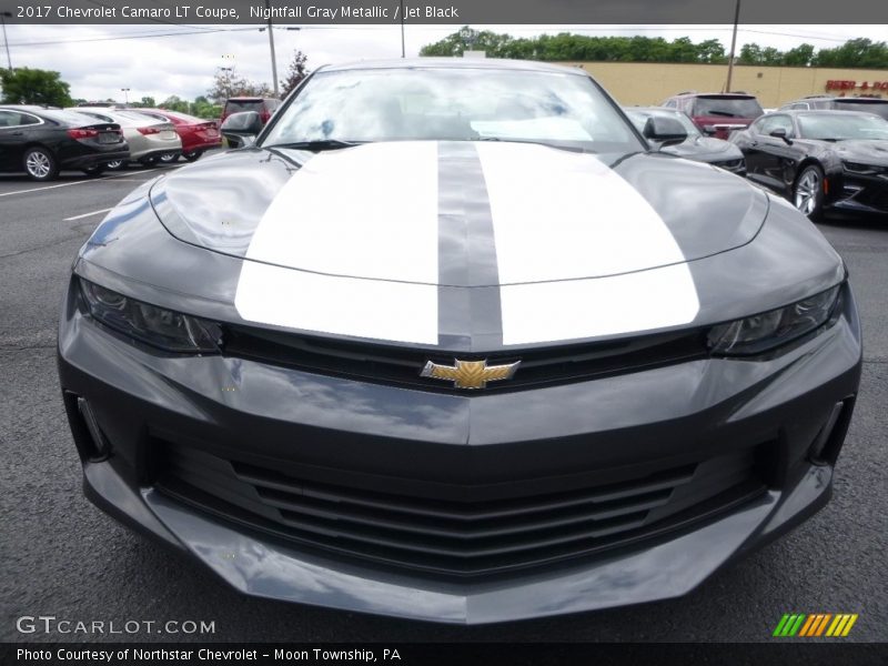 Nightfall Gray Metallic / Jet Black 2017 Chevrolet Camaro LT Coupe