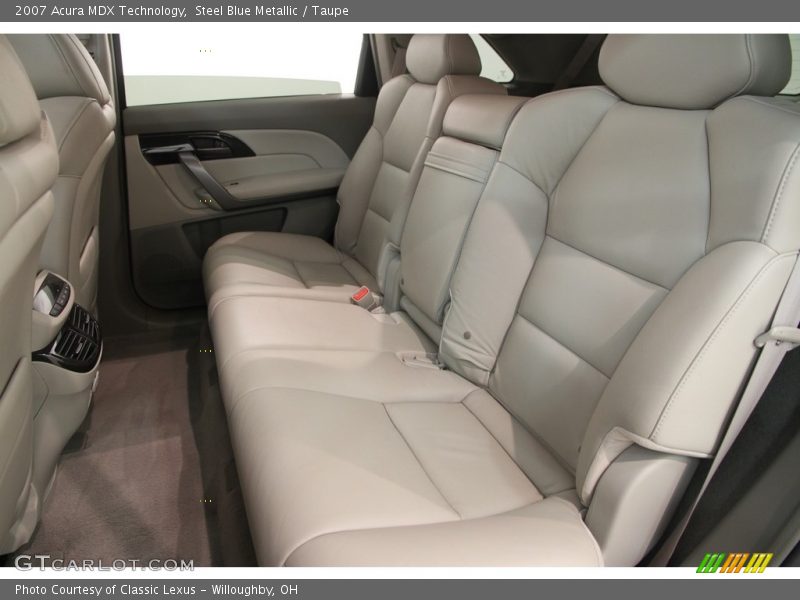 Steel Blue Metallic / Taupe 2007 Acura MDX Technology