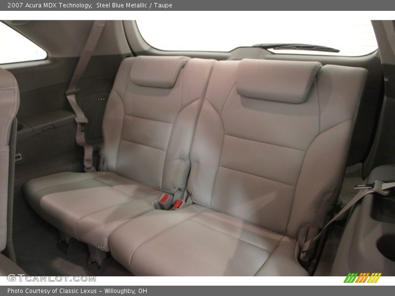 Steel Blue Metallic / Taupe 2007 Acura MDX Technology