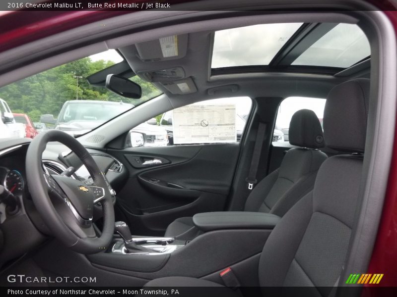 Butte Red Metallic / Jet Black 2016 Chevrolet Malibu LT