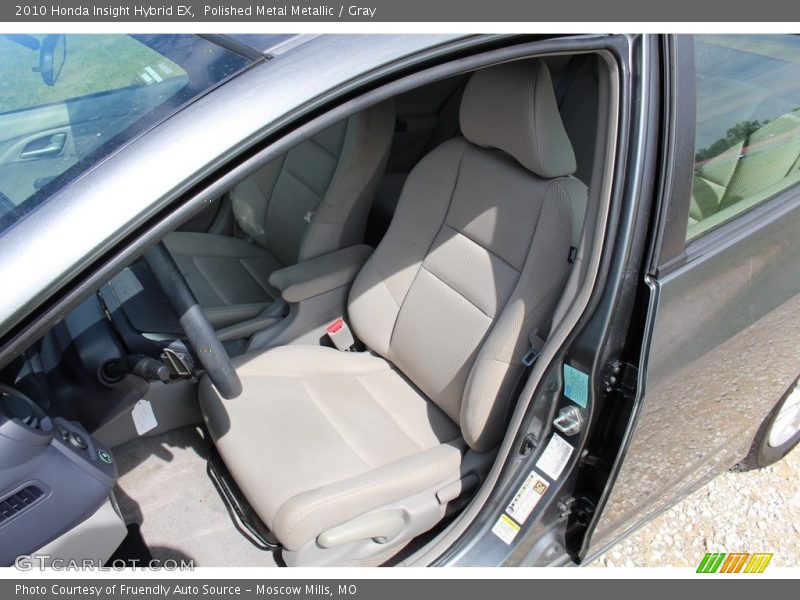 Polished Metal Metallic / Gray 2010 Honda Insight Hybrid EX
