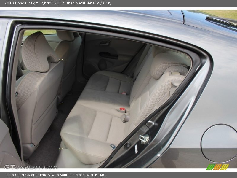 Polished Metal Metallic / Gray 2010 Honda Insight Hybrid EX