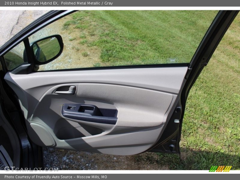 Polished Metal Metallic / Gray 2010 Honda Insight Hybrid EX