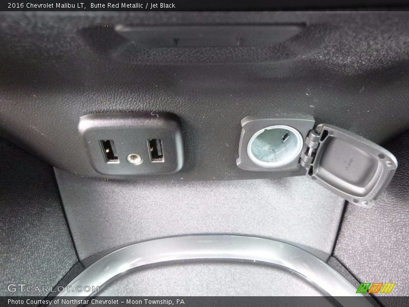 Butte Red Metallic / Jet Black 2016 Chevrolet Malibu LT