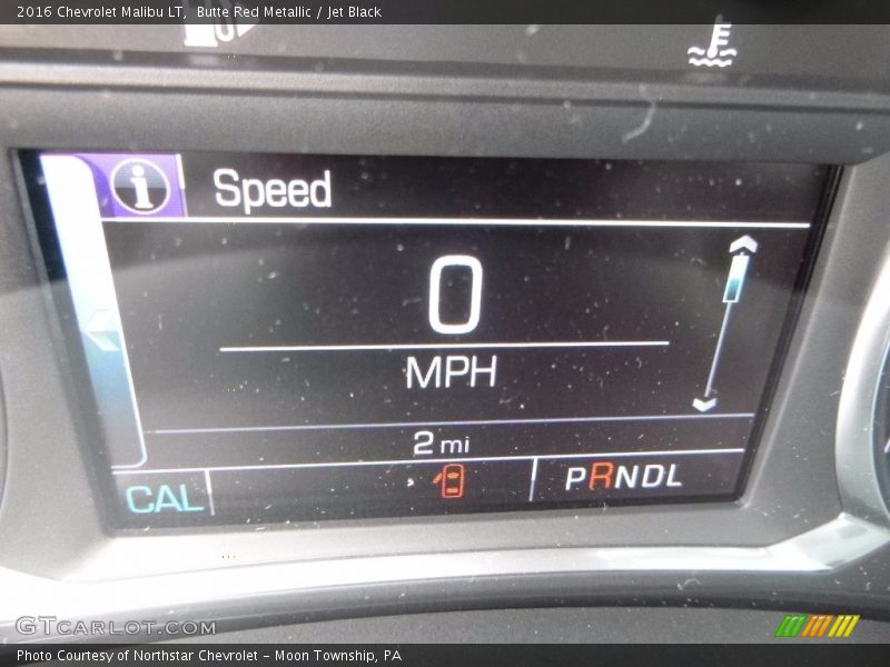 Butte Red Metallic / Jet Black 2016 Chevrolet Malibu LT