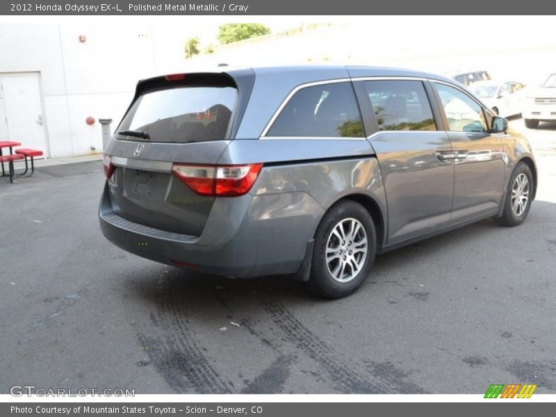 Polished Metal Metallic / Gray 2012 Honda Odyssey EX-L