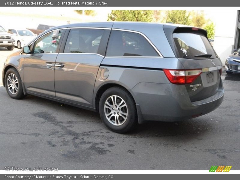 Polished Metal Metallic / Gray 2012 Honda Odyssey EX-L