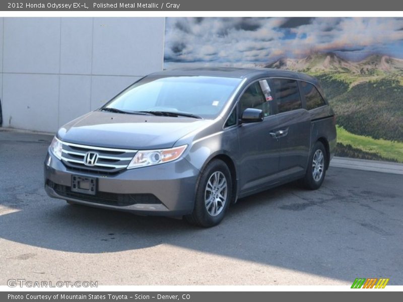 Polished Metal Metallic / Gray 2012 Honda Odyssey EX-L