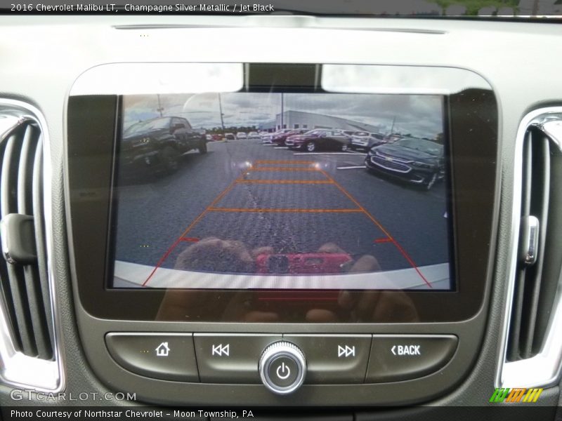 Champagne Silver Metallic / Jet Black 2016 Chevrolet Malibu LT