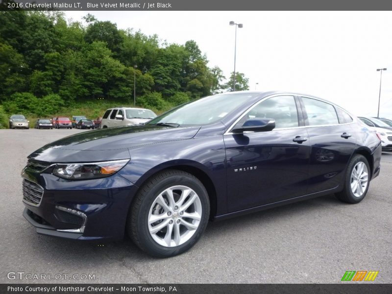 Blue Velvet Metallic / Jet Black 2016 Chevrolet Malibu LT