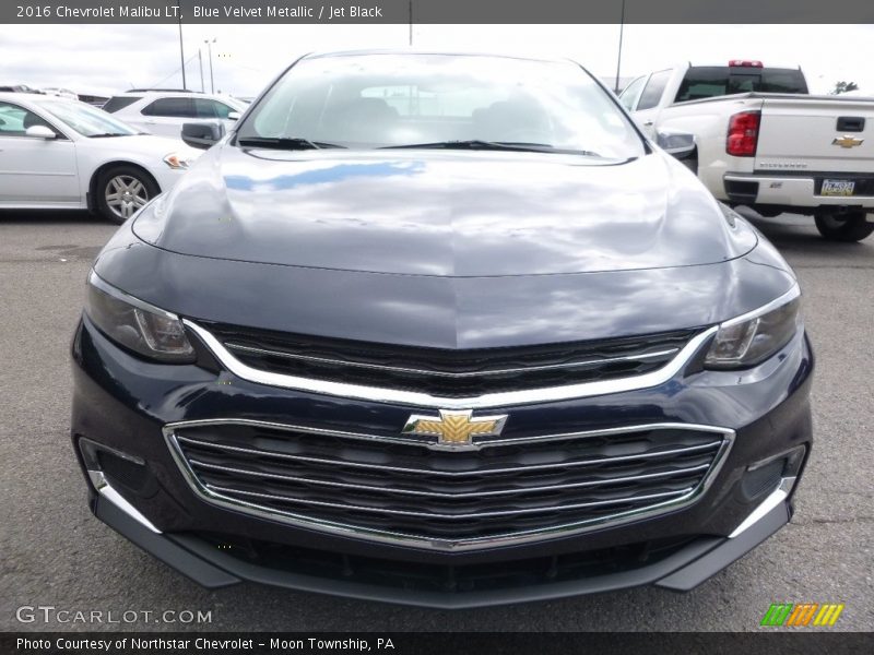 Blue Velvet Metallic / Jet Black 2016 Chevrolet Malibu LT